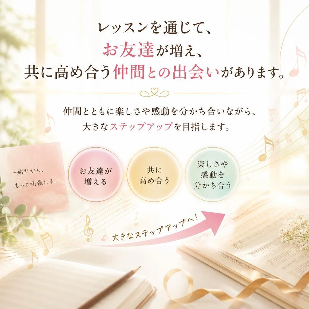 仲間と共に成長する喜び